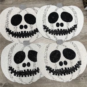 Jack Skellington nightmare before Christmas placemats (4) new